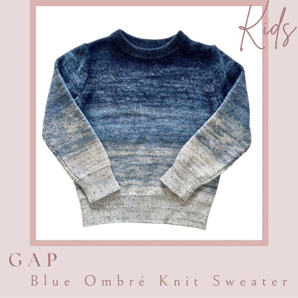 GAP Kids Blue Gradient Sweater